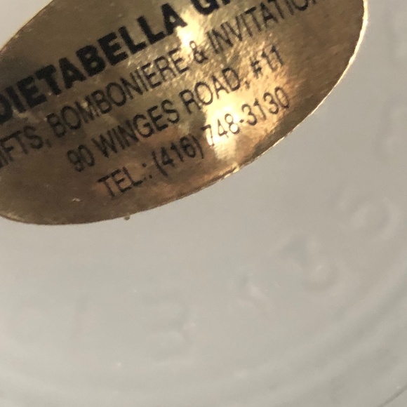 Italian frosted glass decanter - Picture 4 of 4